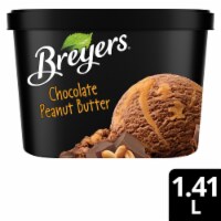 Breyers 100% Grade A Milk with Real Peanut Butter Chocolate Peanut Butter Ice Cream