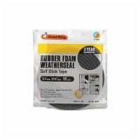 Frost King® Rubber Foam Self Adhesive Weatherseal Tape
