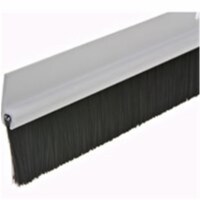 Thermwell Products 3456944 Plastic & Brush Door Sweeps