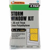Frost King® 4-Pack Storm Window Kit - Clear