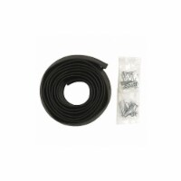 Frost King Door Bottom Seal,Rubber,Black,9 ft. G9H
