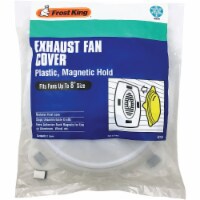Frost King 10-1/4 In. Dia. White Plastic Exhaust Fan Cover EC108
