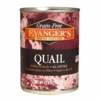 Evangers EG31209 13 oz Grain-Free Quail Canned Dog & Cat Food