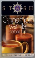 Stash Cinnamon Vanilla Herbal Tea Bags
