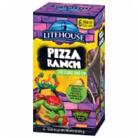 Litehouse Teenage Mutant Ninja Turtles Pizza Ranch Dressing and Dip 6 ct / 1.5 oz Cups Perspective: Main