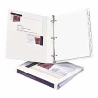 Avery Consumer Products Slant-Ring View Binder- 3in. Capacity- 11in.x8-.50in.- Black