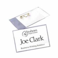 Avery® HOLDER,BADGE PIN 3X4 1CBX 74540