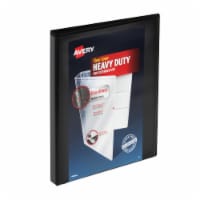 Avery Clear Cover Heavy Duty Binder - Black