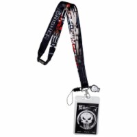 Punisher 806449 The Punisher Epic Lanyard with Card Holder & Charm