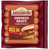 Johnsonville Smoked Bratwurst Pork Sausage Links