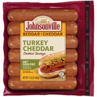 Johnsonville® Turkey Cheddar Smoked Sausage Links Perspective: Main