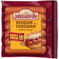 Johnsonville Beddar with Cheddar Smoked Sausage Links Party Pack