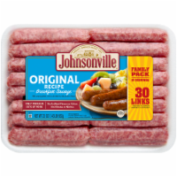 Johnsonville® Uncooked Original Breakfast Pork Sausage Links Perspective: Main