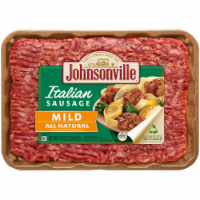 Johnsonville Mild Italian Ground Pork Bulk Sausage
