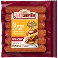 Johnsonville® Cooked Al Pastor Pork Sausage Links Perspective: Main