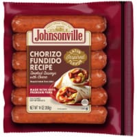 Johnsonville® Cooked Chorizo Fundido Pork Sausage Links Perspective: Main