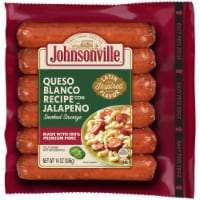 Johnsonville® Cooked Queso Blanco Pork Sausage Links Perspective: Main
