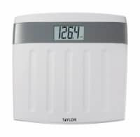 Taylor 350 lb. Digital Bathroom Scale White/Gray - Total Qty: 1