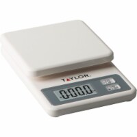 Taylor 11 Lb. White Compact Digital Food Scale 3817