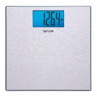 Taylor Embossed Stainless Steel Digital Scale - Silver Perspective: Main
