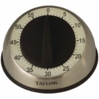 Taylor Pro Stainless Steel Timer Silver (5830) TAP5830