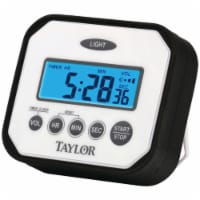 Taylor Dual Event Kitchen Timer - Black, 1 ct - Fry's Food Stores