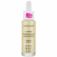 Wet n Wild PrimeFocus Primer Serum Liquid, Calendula, Pineapple, Hibiscus, Brighten, 3.3 oz
