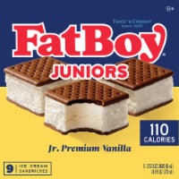 Fat Boy® Junior Vanilla Ice Cream Sandwiches Perspective: Main