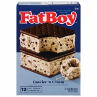 Fat Boy® Cookies n Cream Ice Cream Sandwiches
