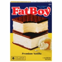 Fat Boy Vanilla Ice Cream Sandwiches