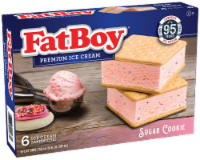 Fat Boy Sugar Cookie Ice Cream Sandwiches Perspective: Main