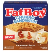 FatBoy® Cinnamon Churro Ice Cream Sandwich Perspective: Main