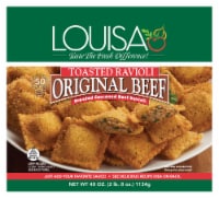 Louisa Toasted Breaded Seasoned Original Beef Ravioli Perspective: Main