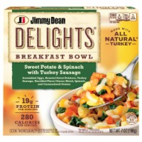 Jimmy Dean Delights® Sweet Potato & Spinach with Turkey Sausage Breakfast Bowl