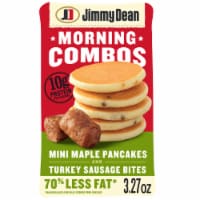 Jimmy Dean® Morning Combos Mini Maple Pancakes and Turkey Sausage Bites single serve Perspective: Main