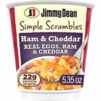 Jimmy Dean Ham and Cheddar Simple Scrambles