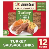 Jimmy Dean® Fully Cooked Turkey Sausage Links, 12 ct / 9.6 oz