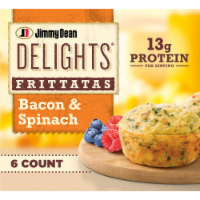 Jimmy Dean Delights® Bacon and Spinach Frozen Breakfast Frittatas