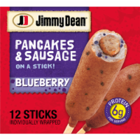 Jimmy Dean® Blueberry Pancakes & Sausage On A Stick Frozen Breakfast
