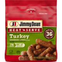 Jimmy Dean® Heat 'N Serve Turkey Sausage Frozen Breakfast Links Perspective: Main