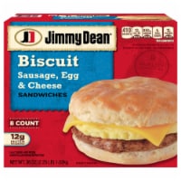 Jimmy Dean® Sausage Egg & Cheese Biscuit Sandwiches