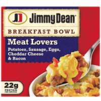 Jimmy Dean® Meat Lovers Frozen Breakfast Bowl