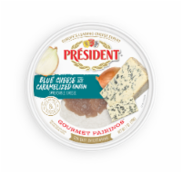 President Gourmet Pairings Blue Cheese with Caramelized Onions Perspective: Main