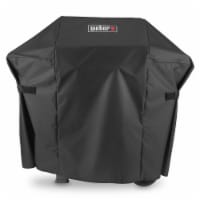 Weber Black Grill Cover For Spirit 200 and Spirit II 200 Series Gas Grills Perspective: Main