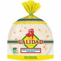 Calidad Soft Taco Flour Tortillas