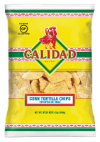 Calidad Gluten Free Yellow Corn Tortilla Chips Perspective: Main