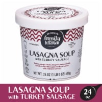 Blount's Family Kitchen Lasagna Soup with Turkey Sausage Perspective: Main