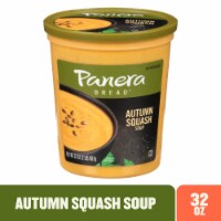 Panera Bread Ready-to-Heat Gluten Free Autumn Squash Soup Cup Perspective: Main