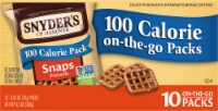 Snyder's Snaps Pretzels 100 Calorie On-The-Go Packs