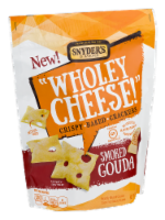 Snyder's Wholey Cheese! Crackers Smoked Gouda Perspective: Main